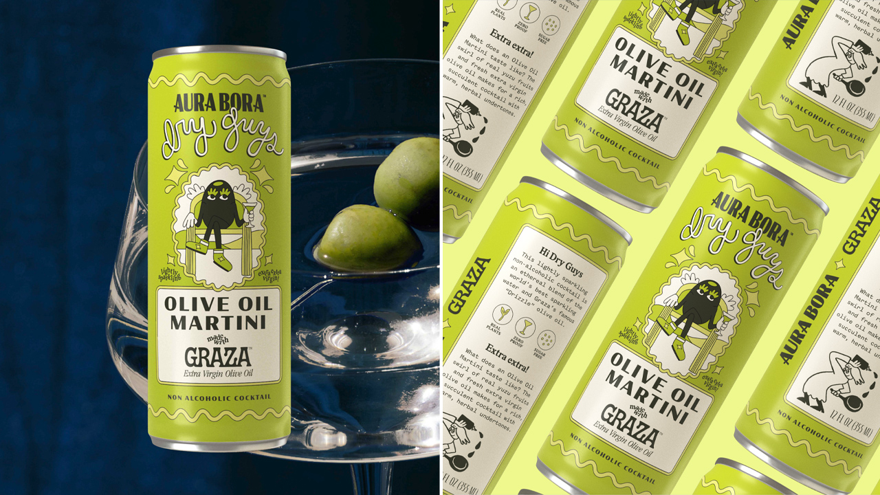 New 'olive oil martini' in a can hits non-alcoholic beverage market: Would you try it?