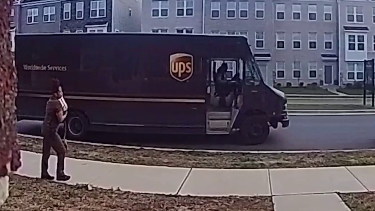 WATCH: Maryland UPS driver carjacked at gunpoint, truck stolen in broad  daylight | Fox Business