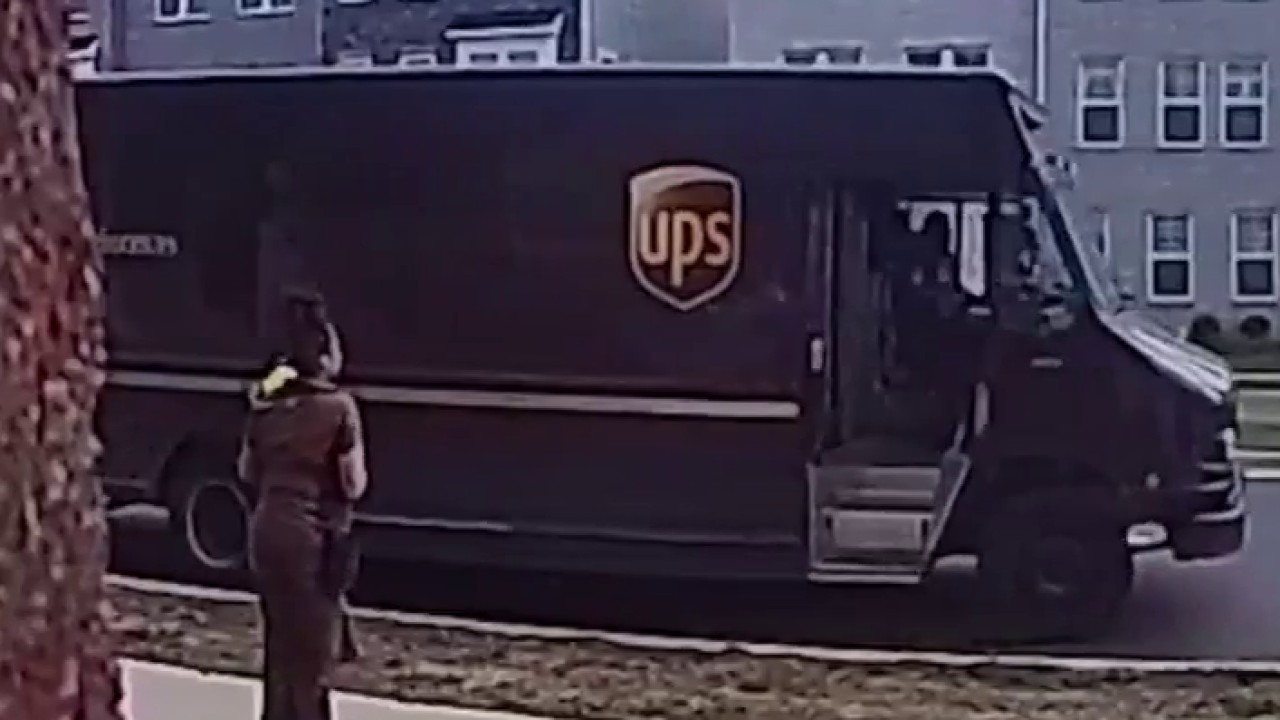 WATCH: Maryland UPS driver carjacked at gunpoint, truck stolen in broad daylight