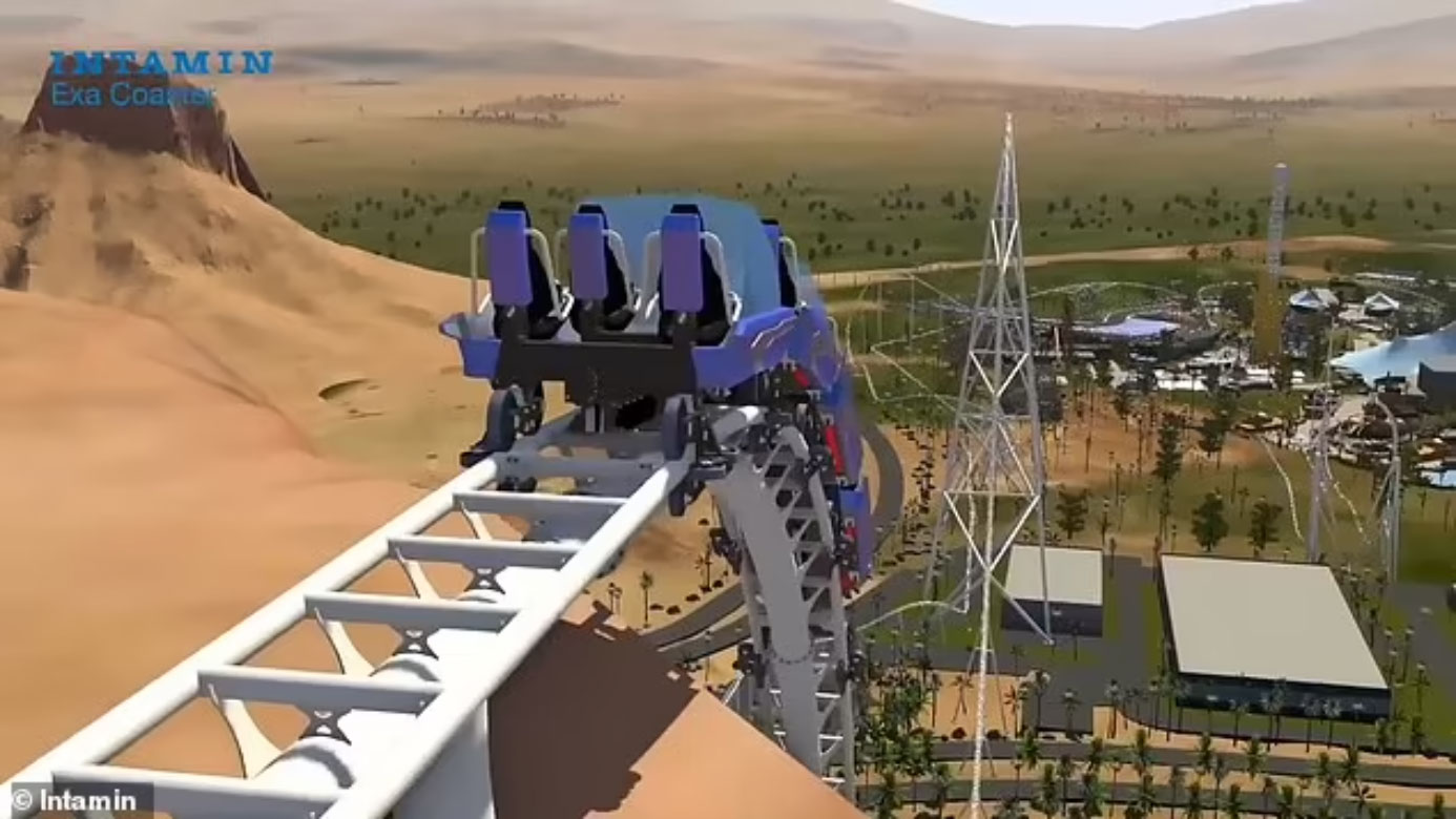 Saudi roller coaster to be world s tallest fastest Fox Business