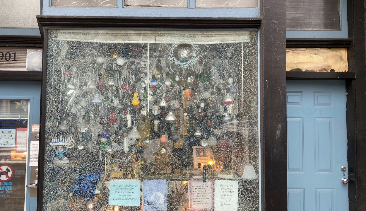 'Angry' Portland business owner concerned about vandalism of religious holiday displays