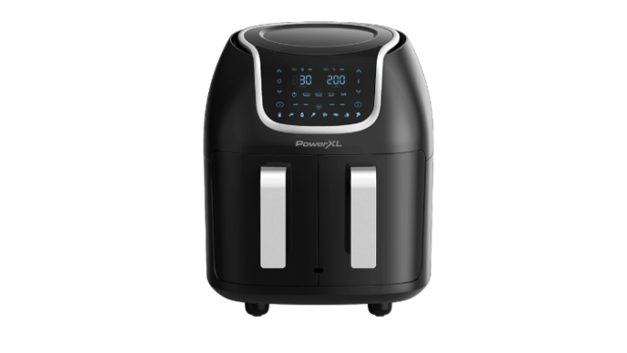 How to Operate Using Two Baskets  10-qt PowerXL Vortex Dual Basket Air  Fryer - DUAF-10 