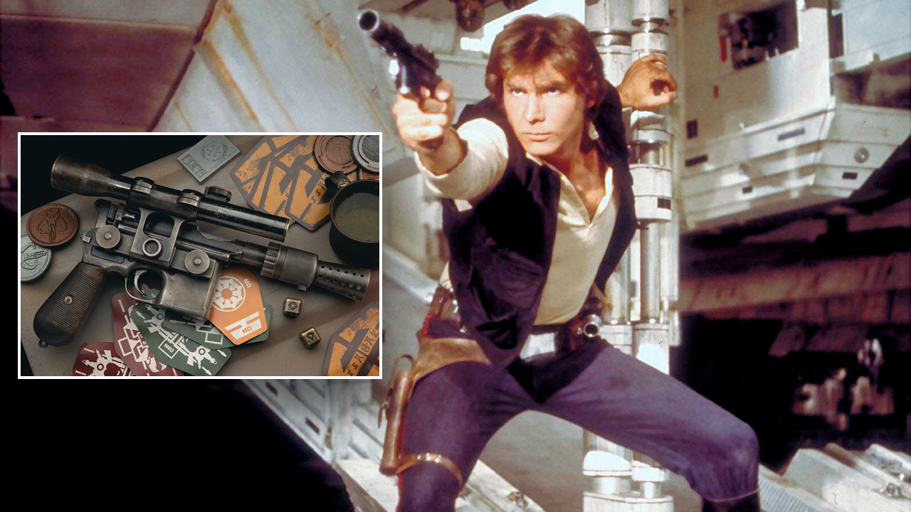 Sale of Han Solo s blaster from Star Wars A New Hope breaks