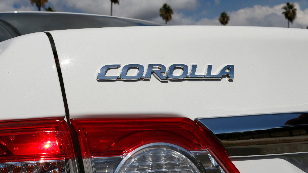 A Toyota Corolla in Los Angeles Oct. 10, 2012. (Reuters/Lucy Nicholson / Reuters Photos)