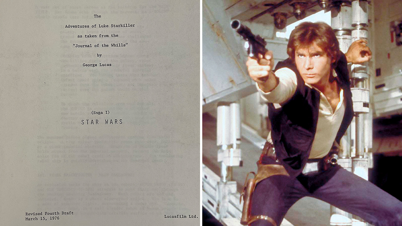 Original ‘Star Wars’ script up for auction nearly 50 years after it was left at Harrison Ford's London home