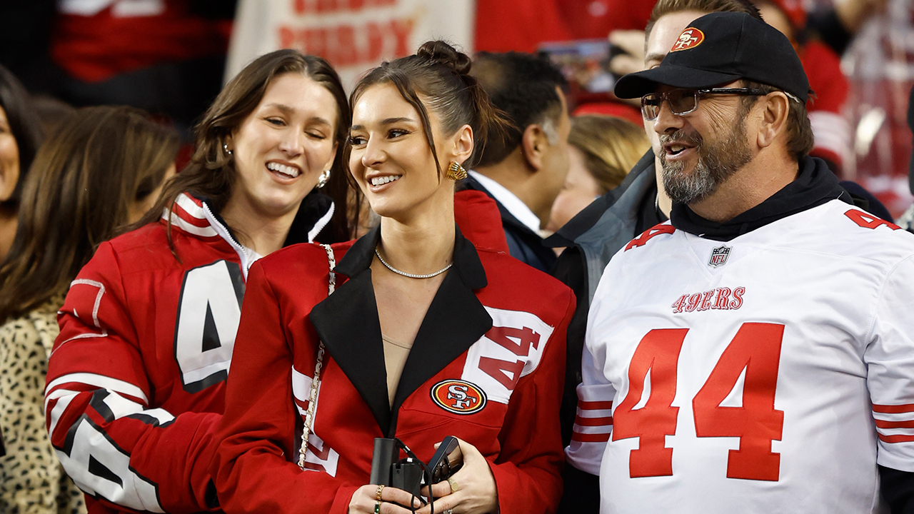 Olivia Culpo Wears 49ers Bustier by Same Designer as Taylor Swift