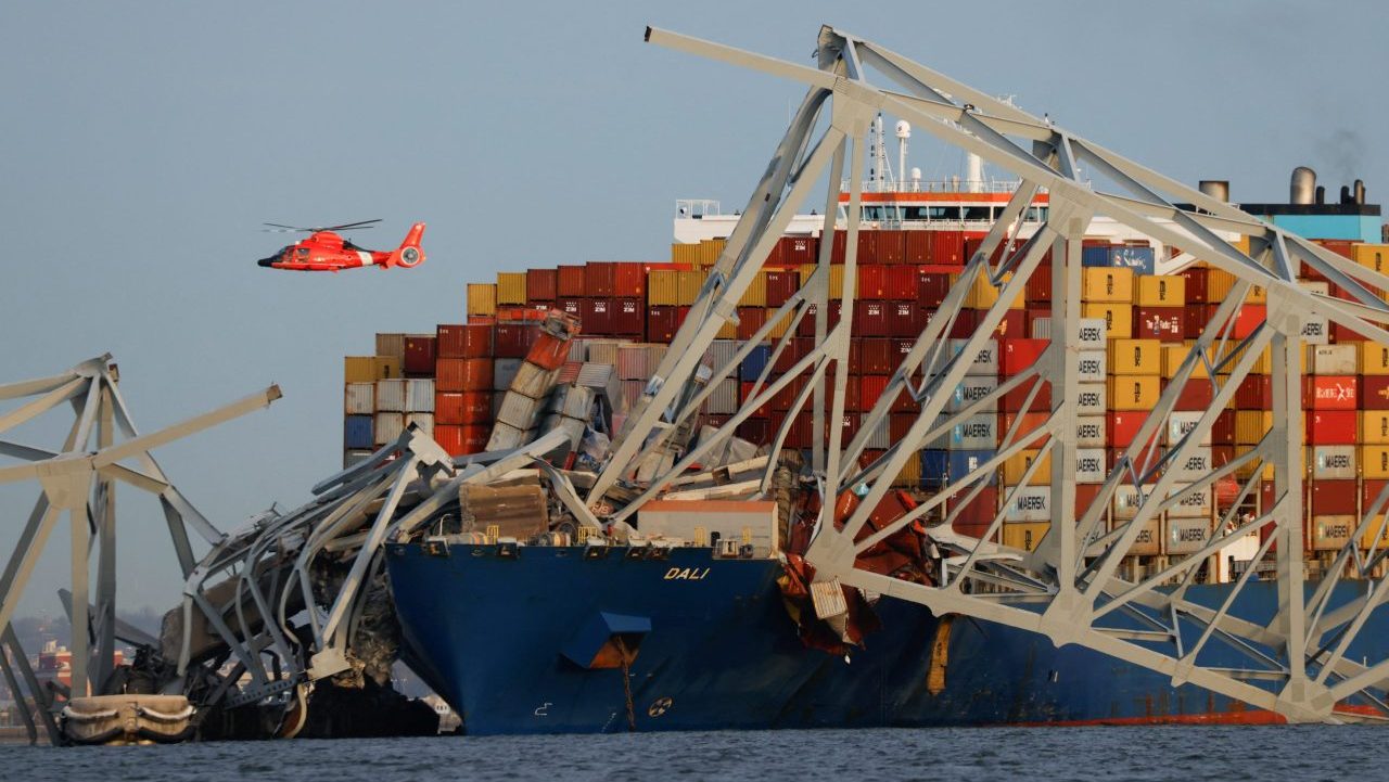 The Francis Scott Key Bridge crumbled into the Baltimore harbor early Tuesday morning.