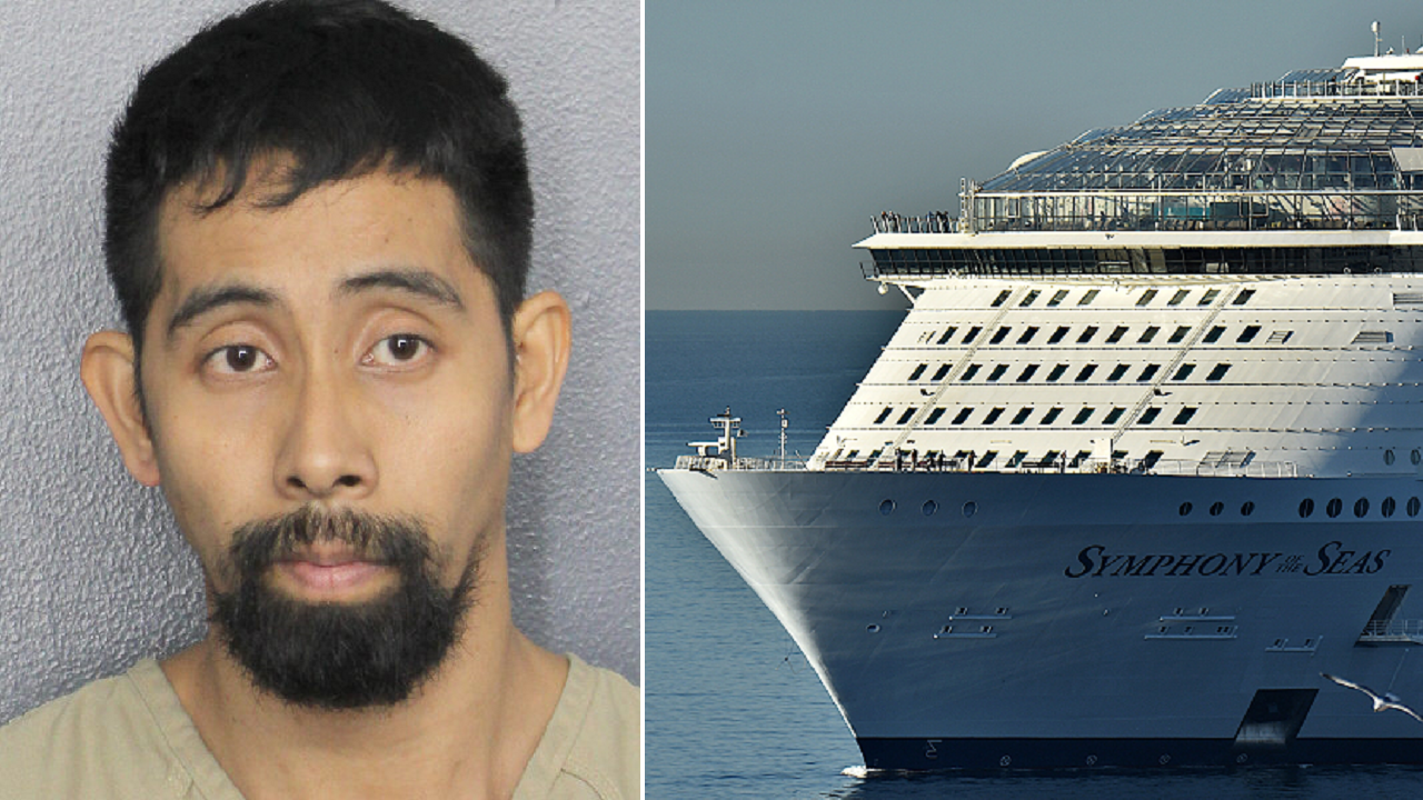 Cruise Ship Voyeur Cam - Royal Caribbean worker accused of hiding camera in family cabin's bathroom  | Fox Business