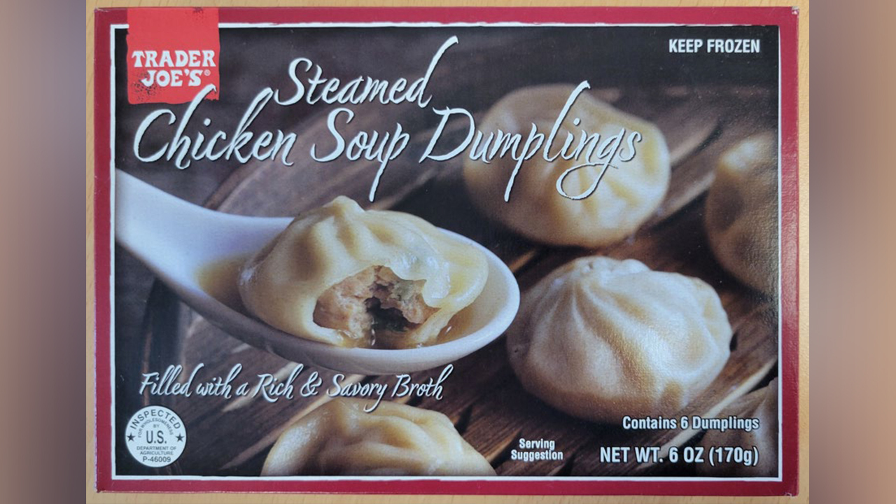 Trader Joe's steamed chicken soup dumplings recalled, could contain pieces of hard plastic