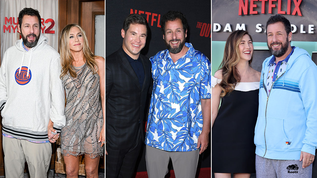 Adam Sandler, 'Barbie' stars Margot Robbie and Ryan Gosling top