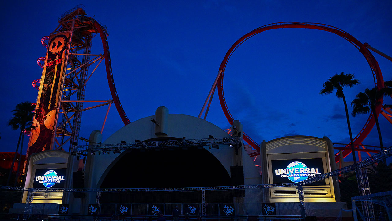 Universal Orlando's Hollywood Rip Ride Rockit coaster catches fire as park phases out iconic ride