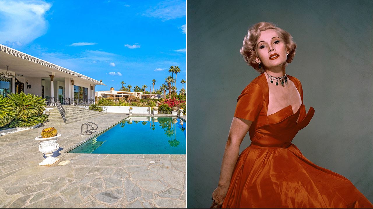 Zsa Zsa Gabor's former Palm Springs home, listed for $2.6 million, has a buyer