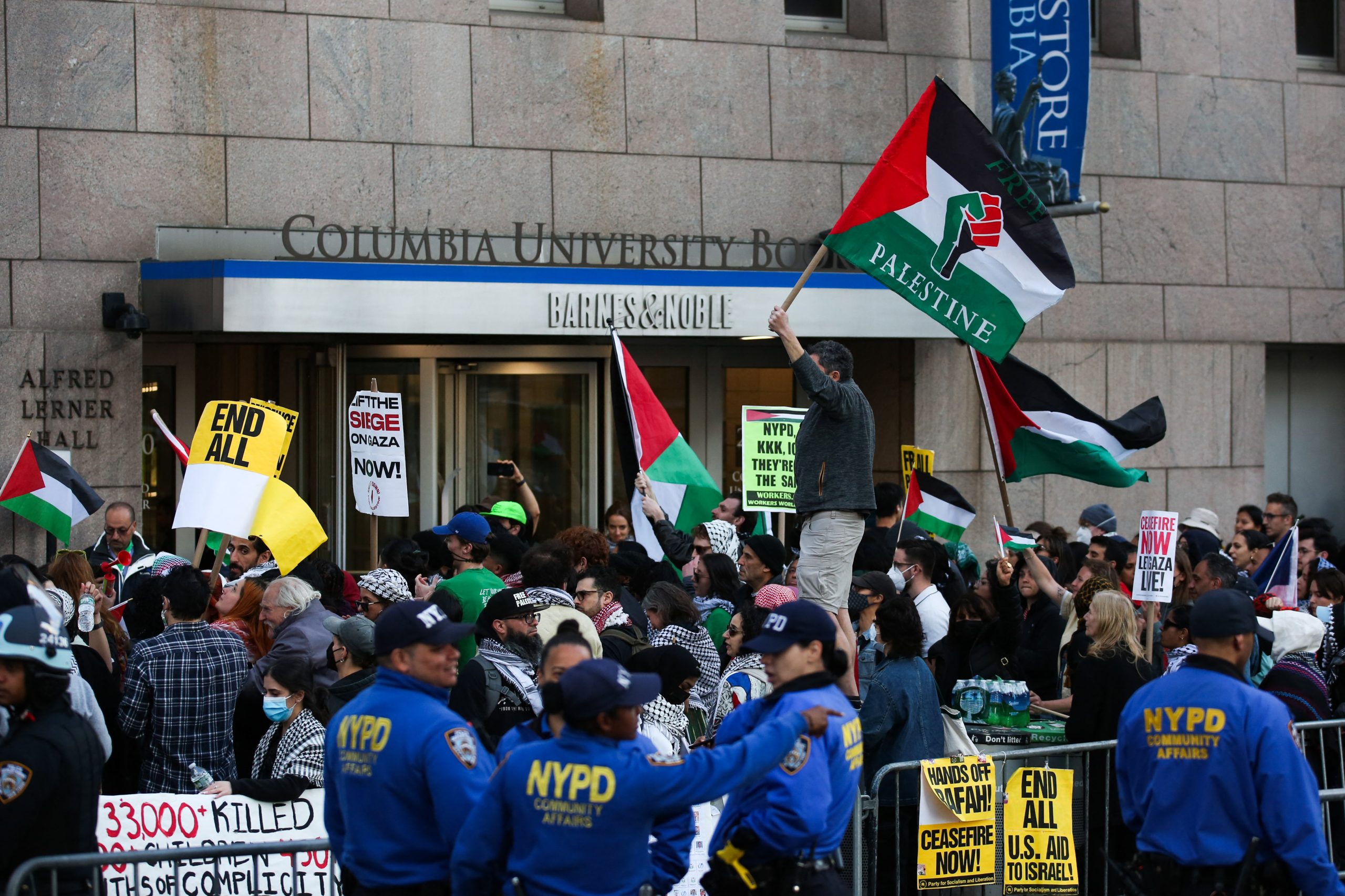 Lawmakers say universities should pay for police response to anti-Israel protests on campuses