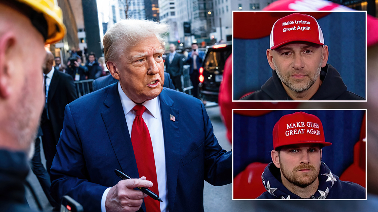 NY union members say Trump support is 'through the roof' after site visit: 'He takes care of the country'