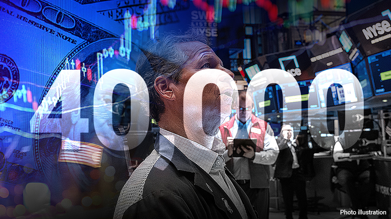 Dow hits 40,000 for first time