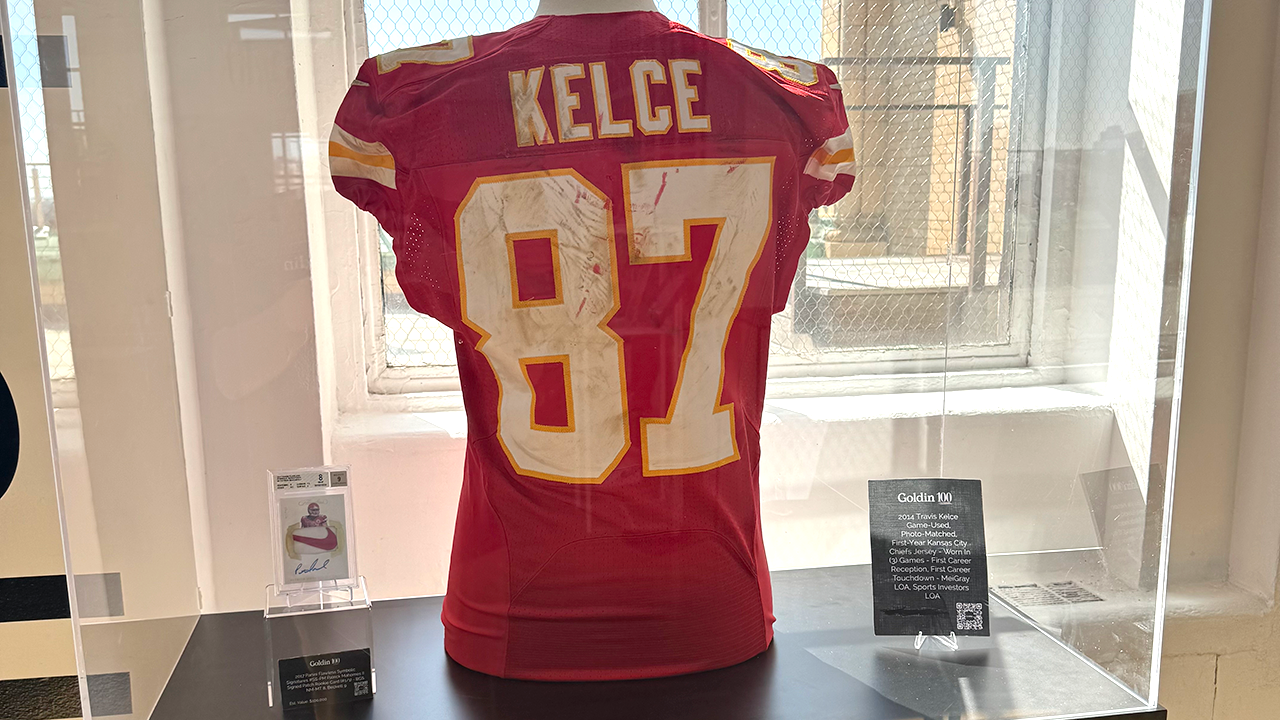 Travis Kelce jersey wouldn't have hit Goldin 100 auction list