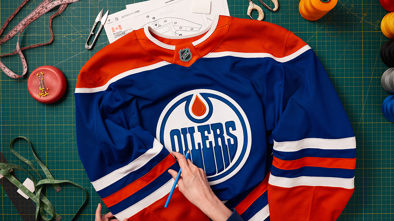 Official oilers jersey on sale