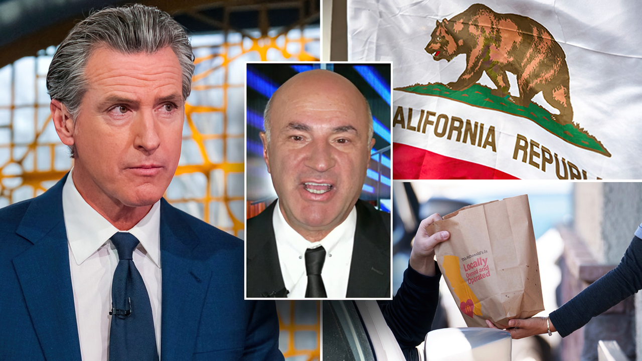 Kevin O'Leary slams Gavin Newsom as 'a bad manager': California 'is a shell of what it used to be'