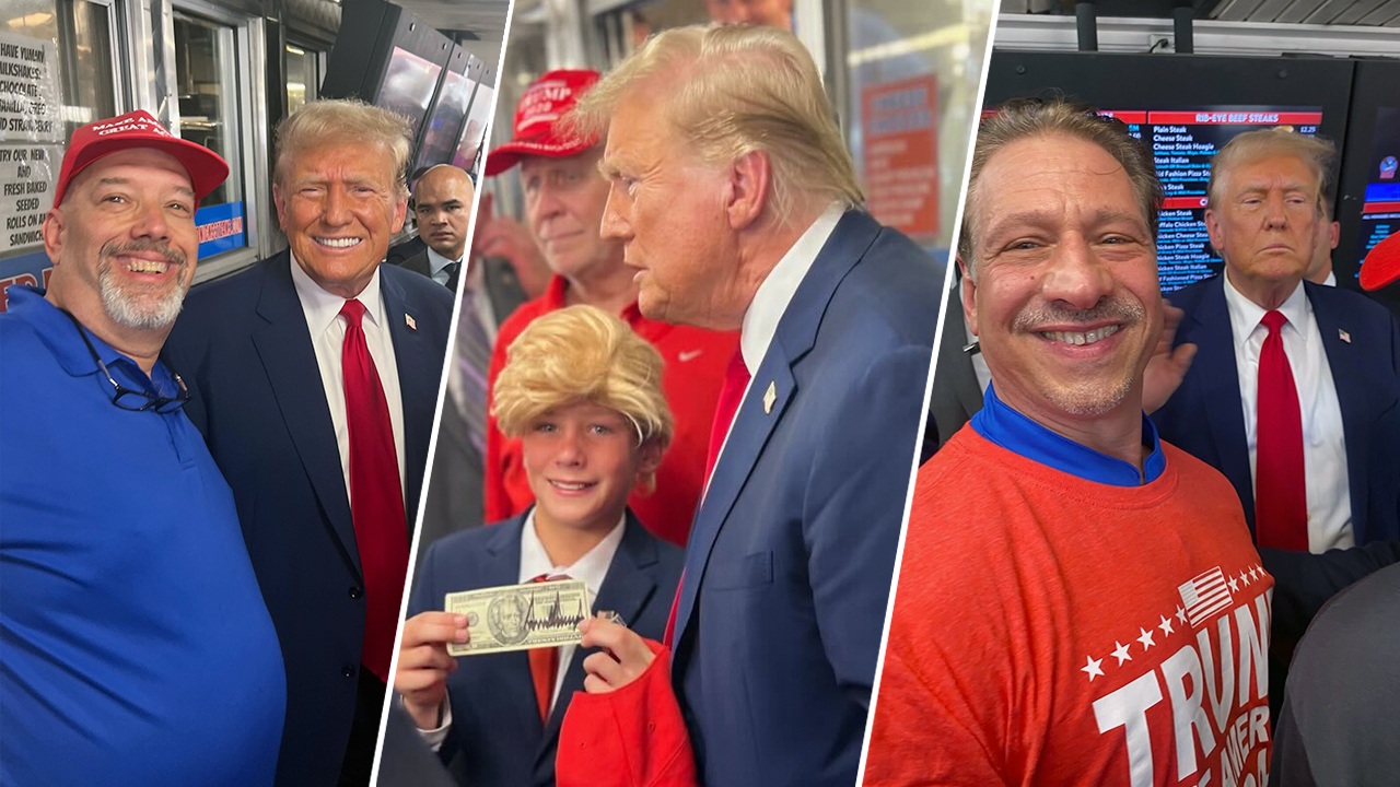 Trump drops $500 tip at Philly cheesesteak restaurant as possible VP name is floated in crowd interaction