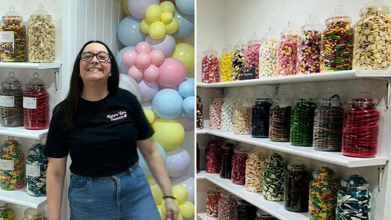 Woman fulfills childhood dream of owning an old-fashioned candy store: 'Very surreal'
