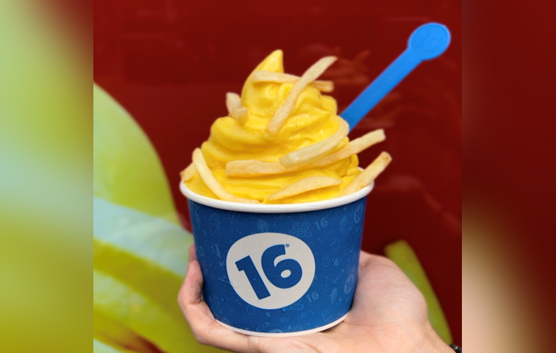 16 Handles debuts unusual new frozen yogurt flavor: 'Make them