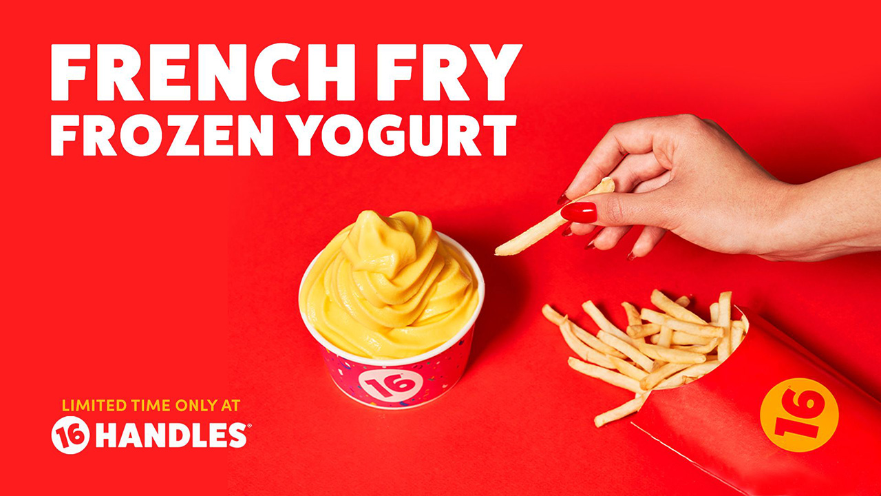 16 Handles debuts unusual new frozen yogurt flavor: 'Make them