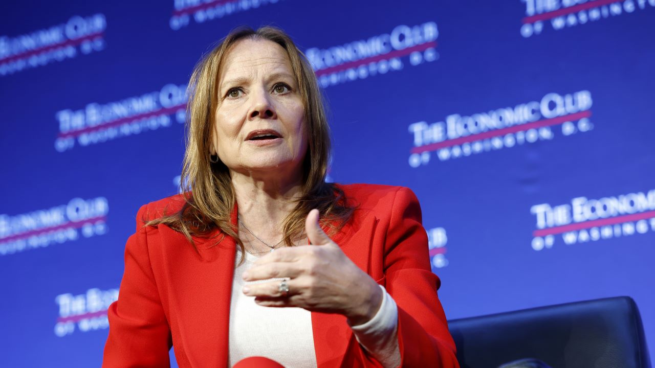 GM CEO Mary Barra on EV strategy as 2024 election heats up