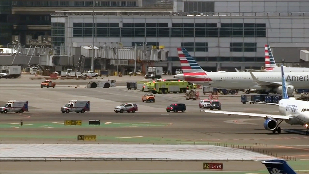 American Airlines passengers stop to grab carry-ons during evacuation, despite orders to 'leave everything' | Fox Business American Airlines passengers stop to grab carry-ons during evacuation, despite orders to 'leave everything' | Fox Business