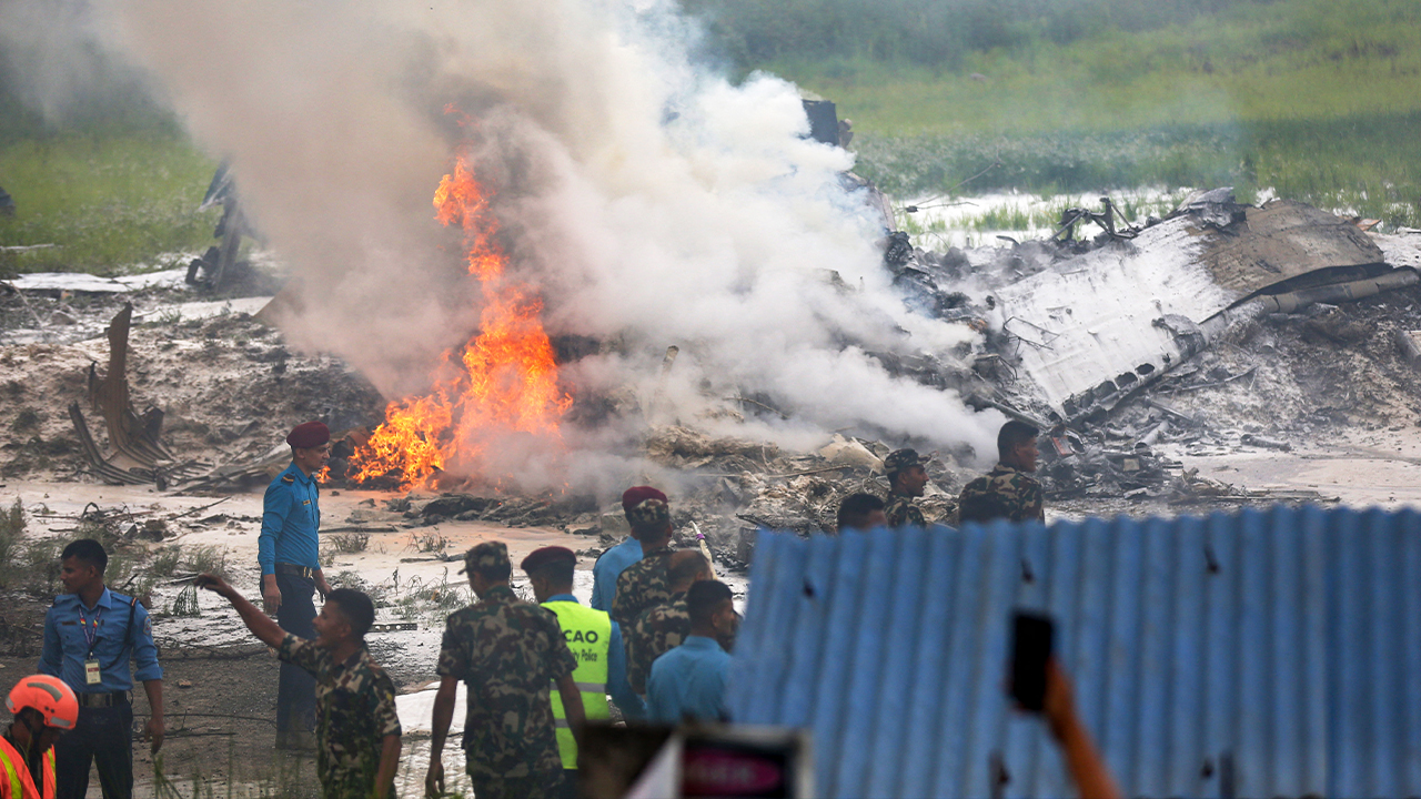 Plane explosion in Nepal captured on shocking video leaves 18 dead, 1 survivor