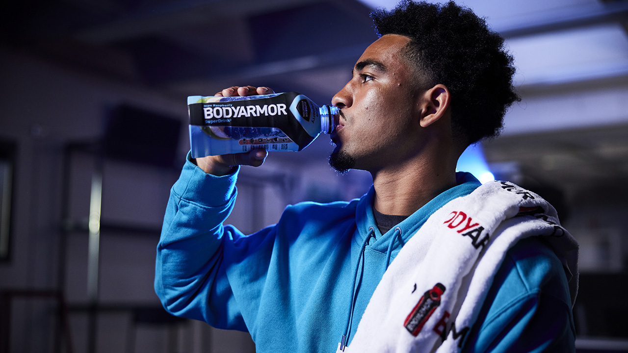 Carolina Panthers quarterback Bryce Young talks about the next stage of his partnership with BODYARMOR.