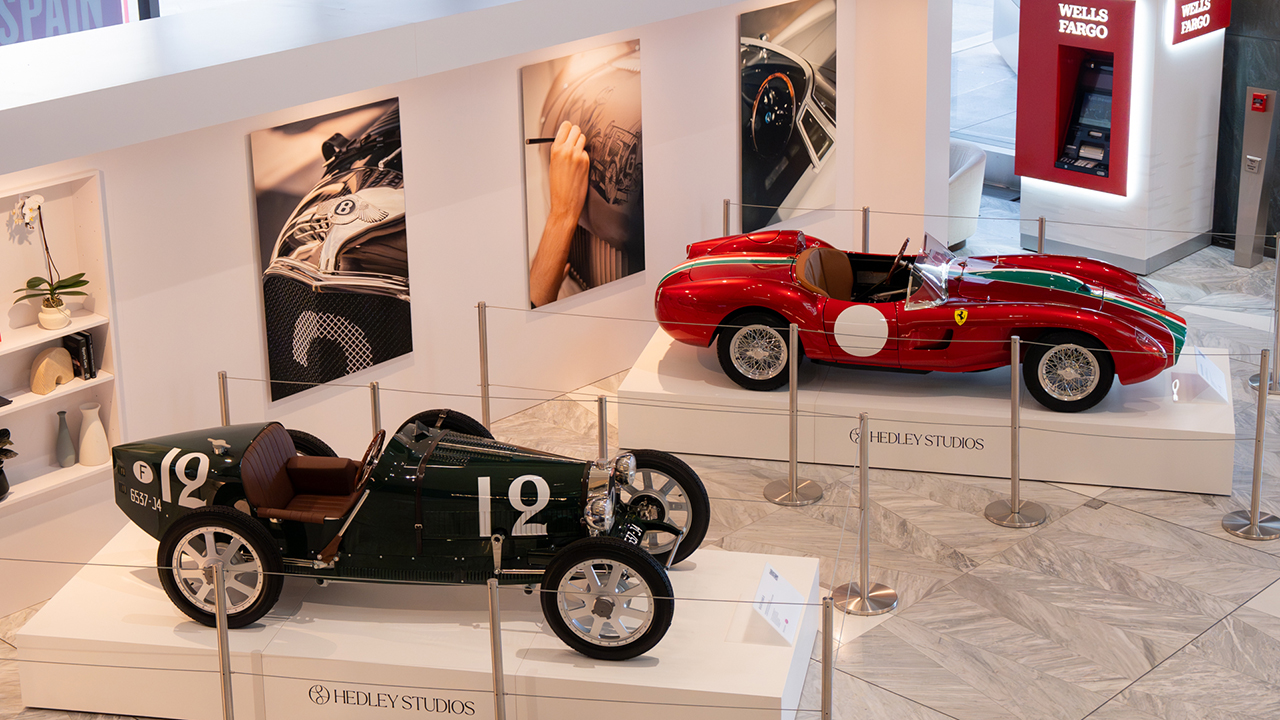 A company is manufacturing the world's most iconic cars, but there