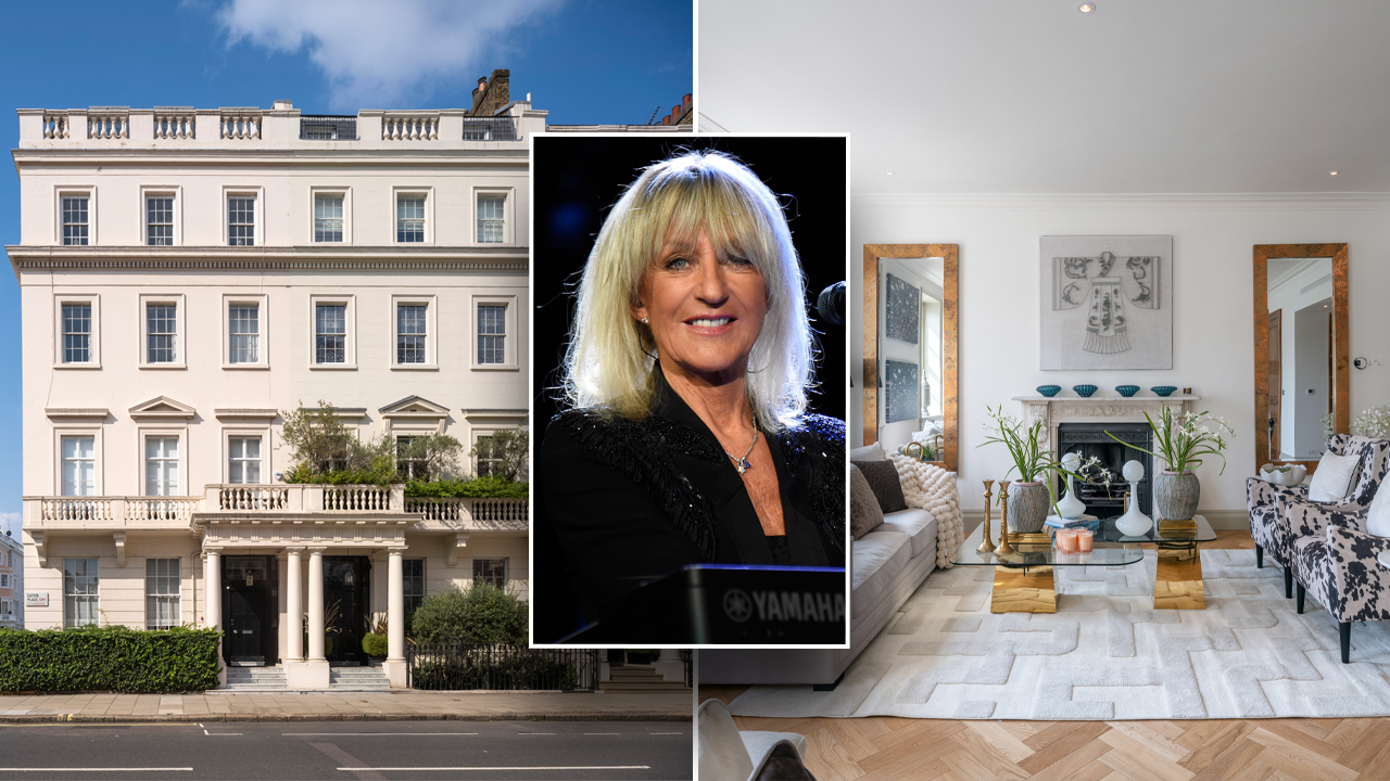 Fleetwood Mac singer Christine McVie's former London penthouse selling for $8.9 million