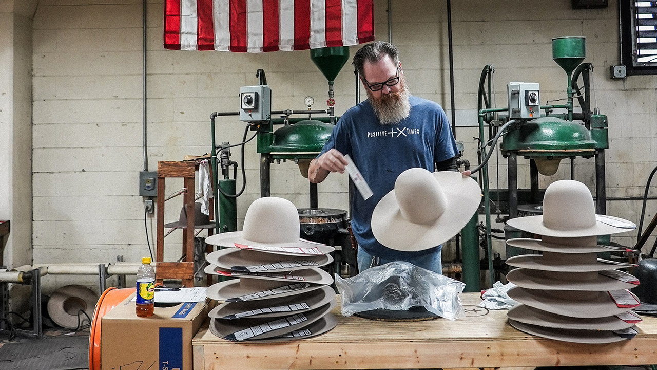 Century-old American Hat Company sees spike in demand as Western lifestyle becomes 'very popular'