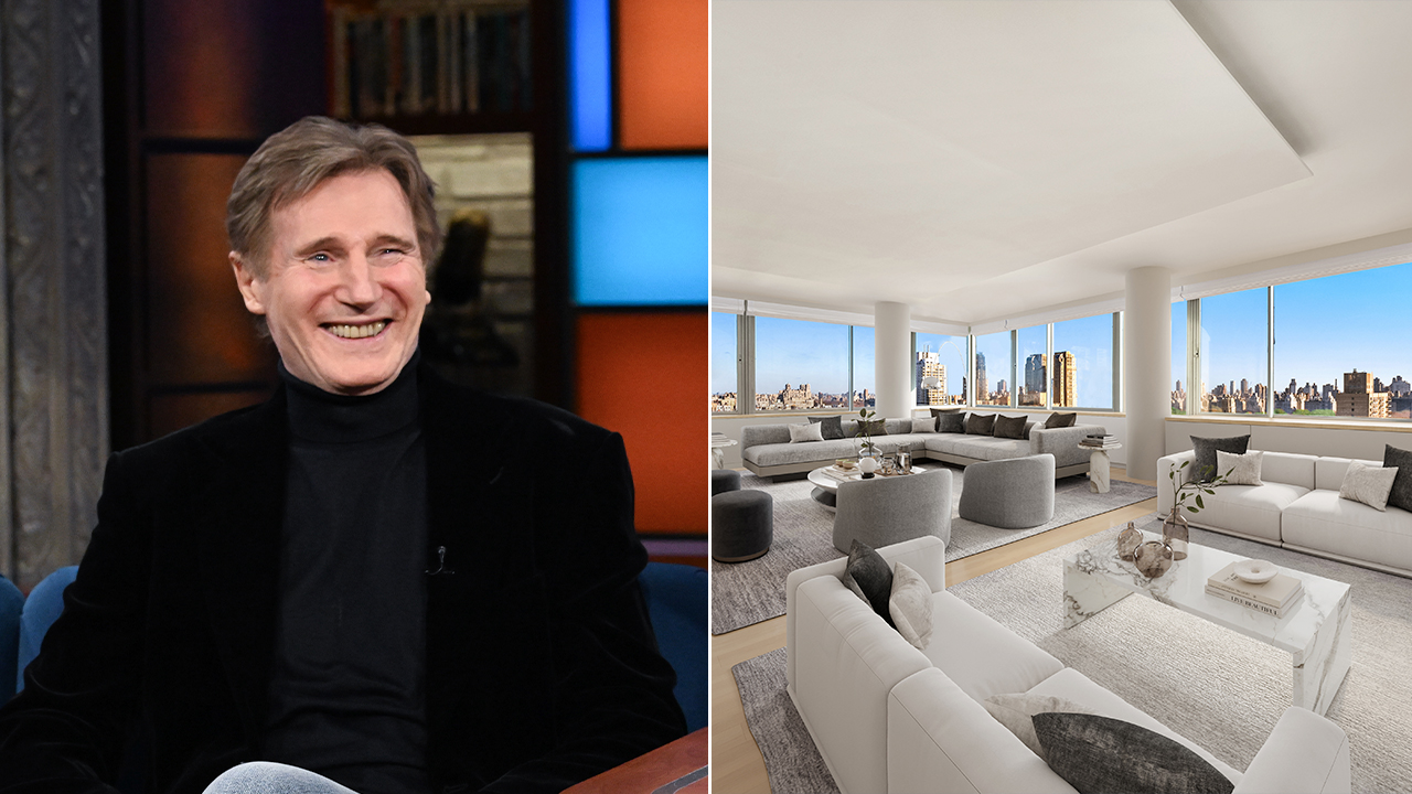 Liam Neeson's NYC apartment with Central Park views finds new owner