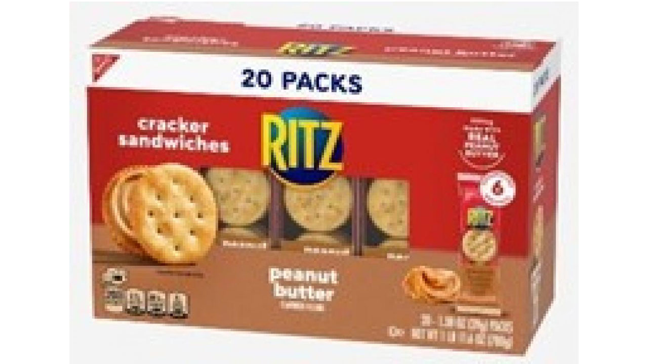 Popular Ritz snack pulled from shelves nationwide over dangerous peanut allergy mislabeling