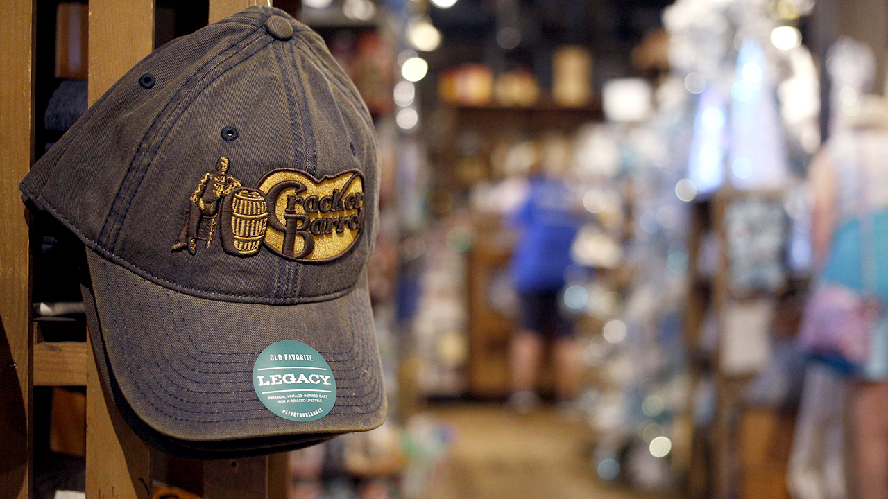 Cracker Barrel shares climb after company says it's scrapping new logo