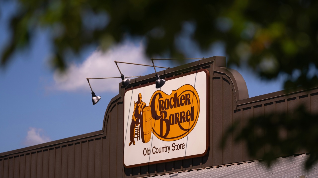 Cracker Barrel stock plunges amid logo change backlash