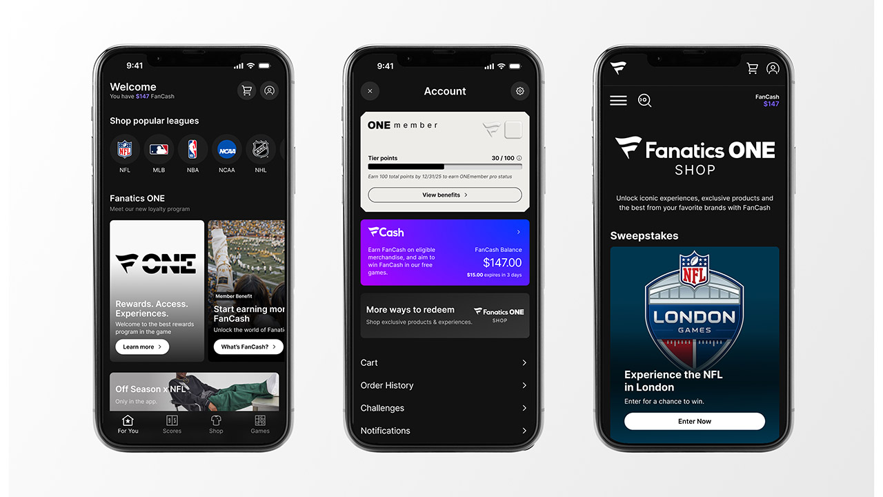 Fanatics launches enterprise-wide loyalty program with rewards including athlete, VIP experiences