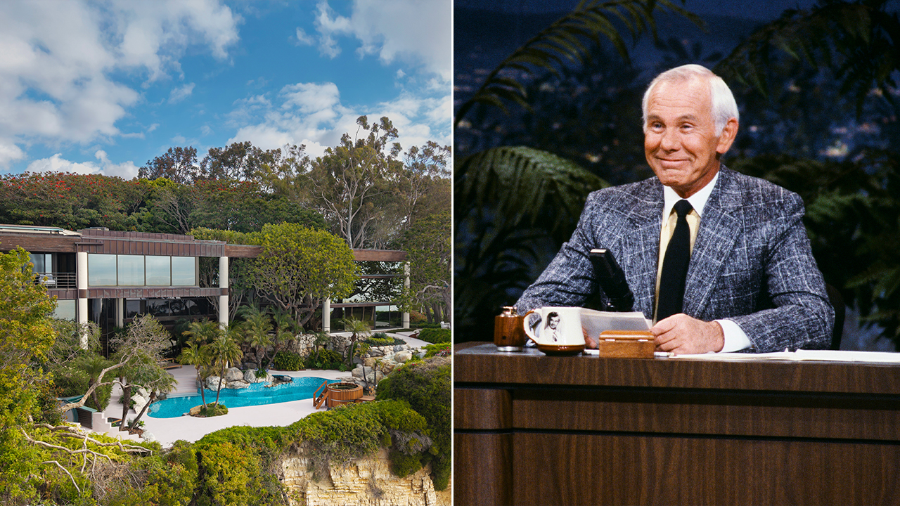 Johnny Carson's legendary CA estate hits market for staggering $110M
