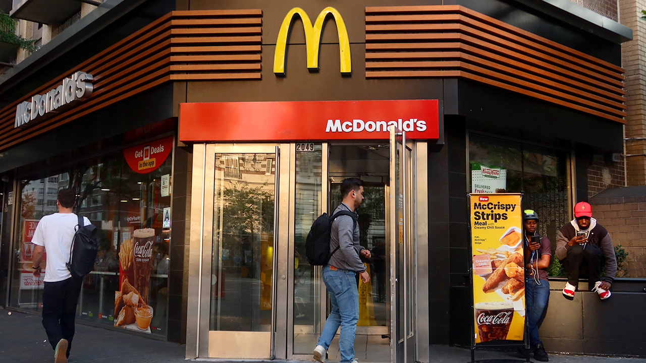 McDonald's CEO warns of 'two-tiered economy'