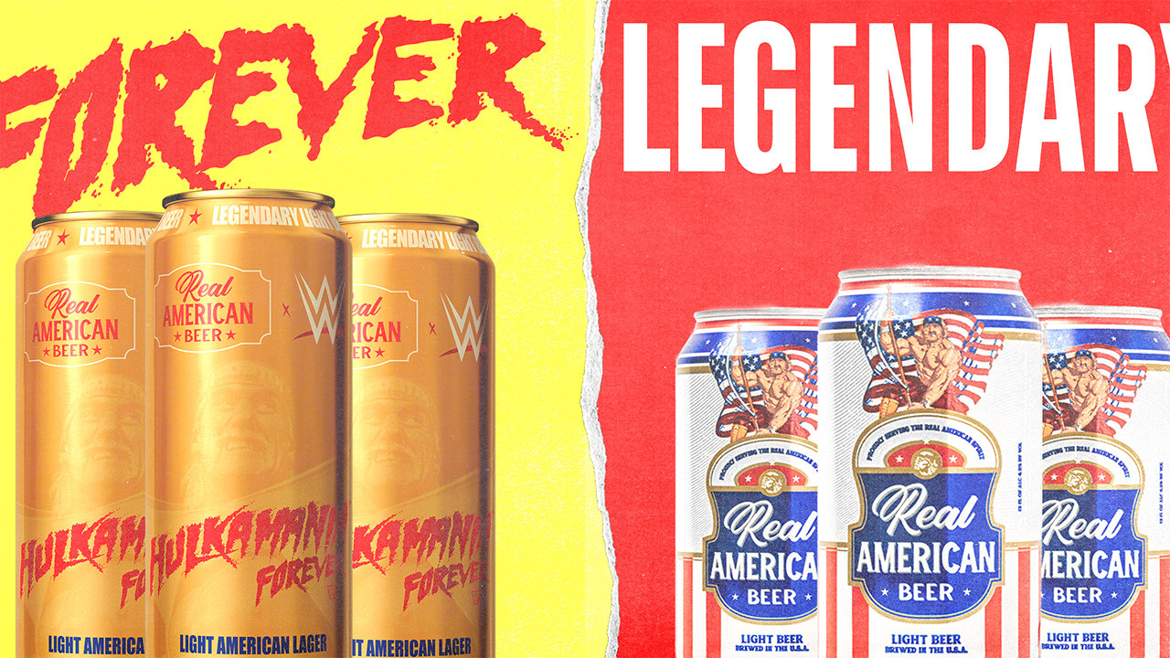 Real American Beer collaborates with WWE for special Hulk Hogan collectible can: 'Hulkamania forever'