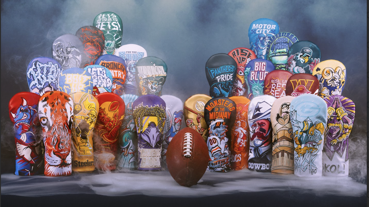 Swag Golf teams up with NFL for custom headcovers that bring stadium energy to the course