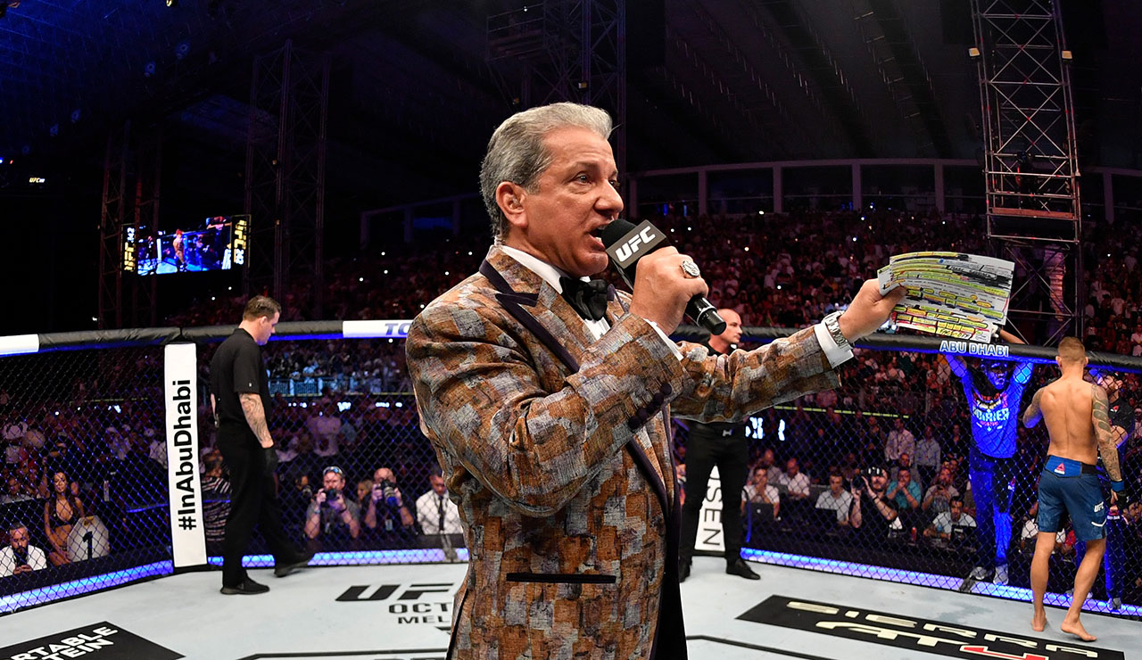 UFC ring announcer Bruce Buffer signs with Bud Light as 