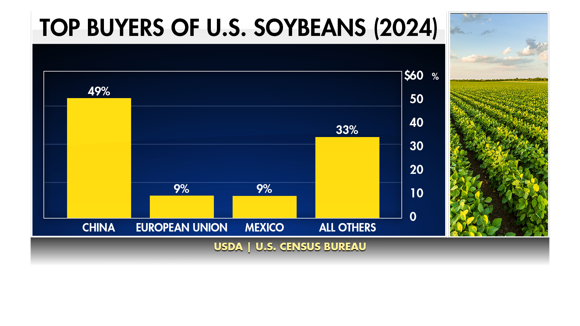 China trade freeze squeezes US soybean farmers as costs climb | Fox Business