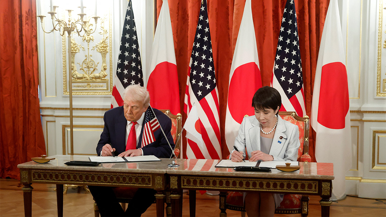 Trump, Japan PM sign critical minerals deal amid China market