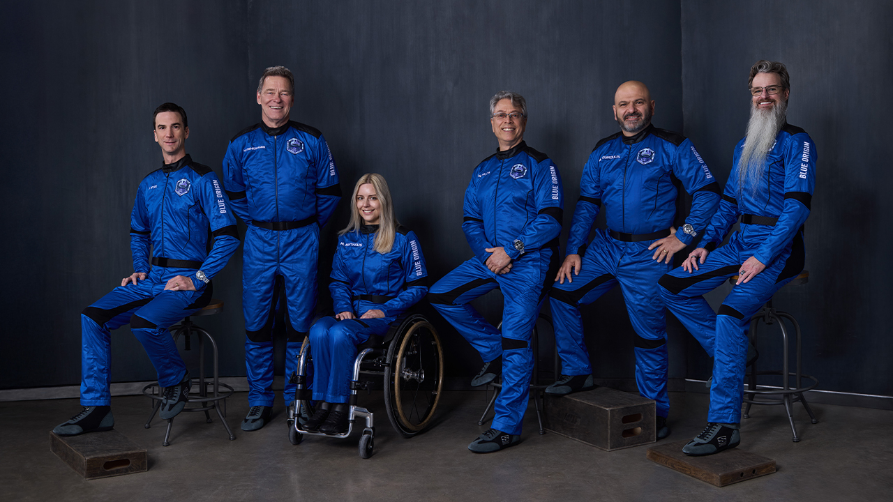 Blue Origin eyes landmark launch as wheelchair user joins New Shepard crew