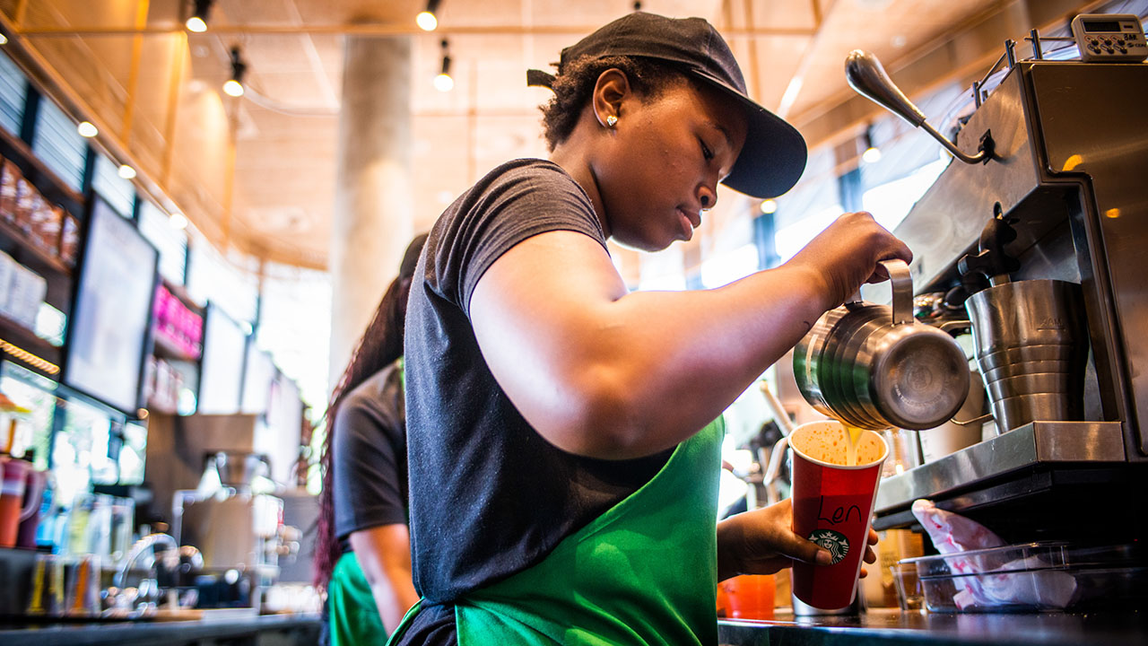 Starbucks CEO calls AI 'co-pilot,' not replacement for workers amid company turnaround efforts
