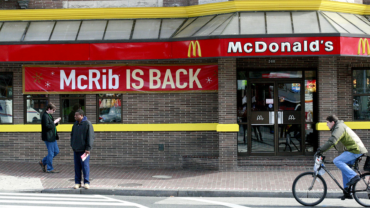 McDonald's hit with lawsuit claiming McRib contains no real rib meat