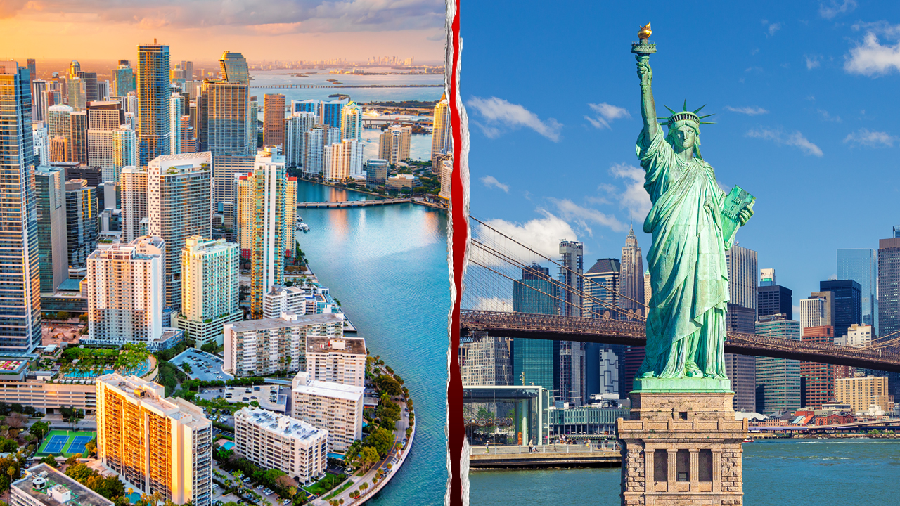 Miami moves ahead of New York in $1M-plus homes after nearly a decade