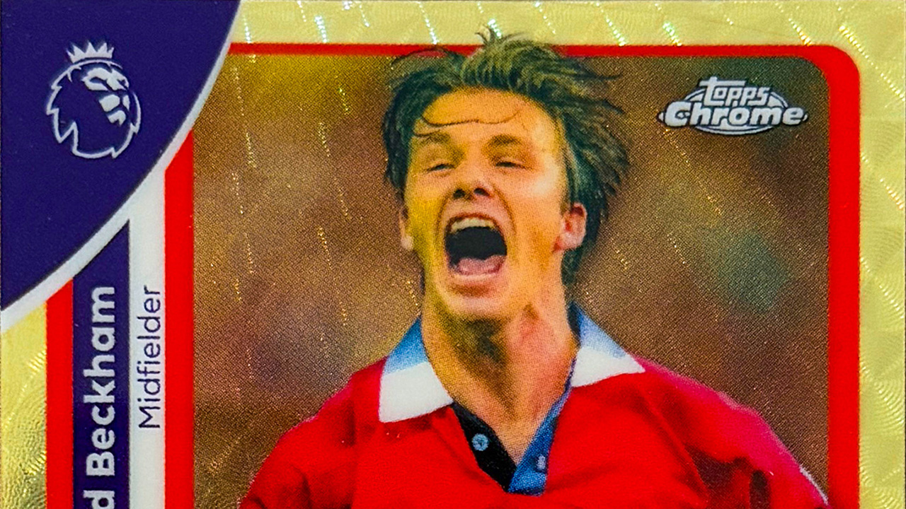 David Beckham Soccer Card